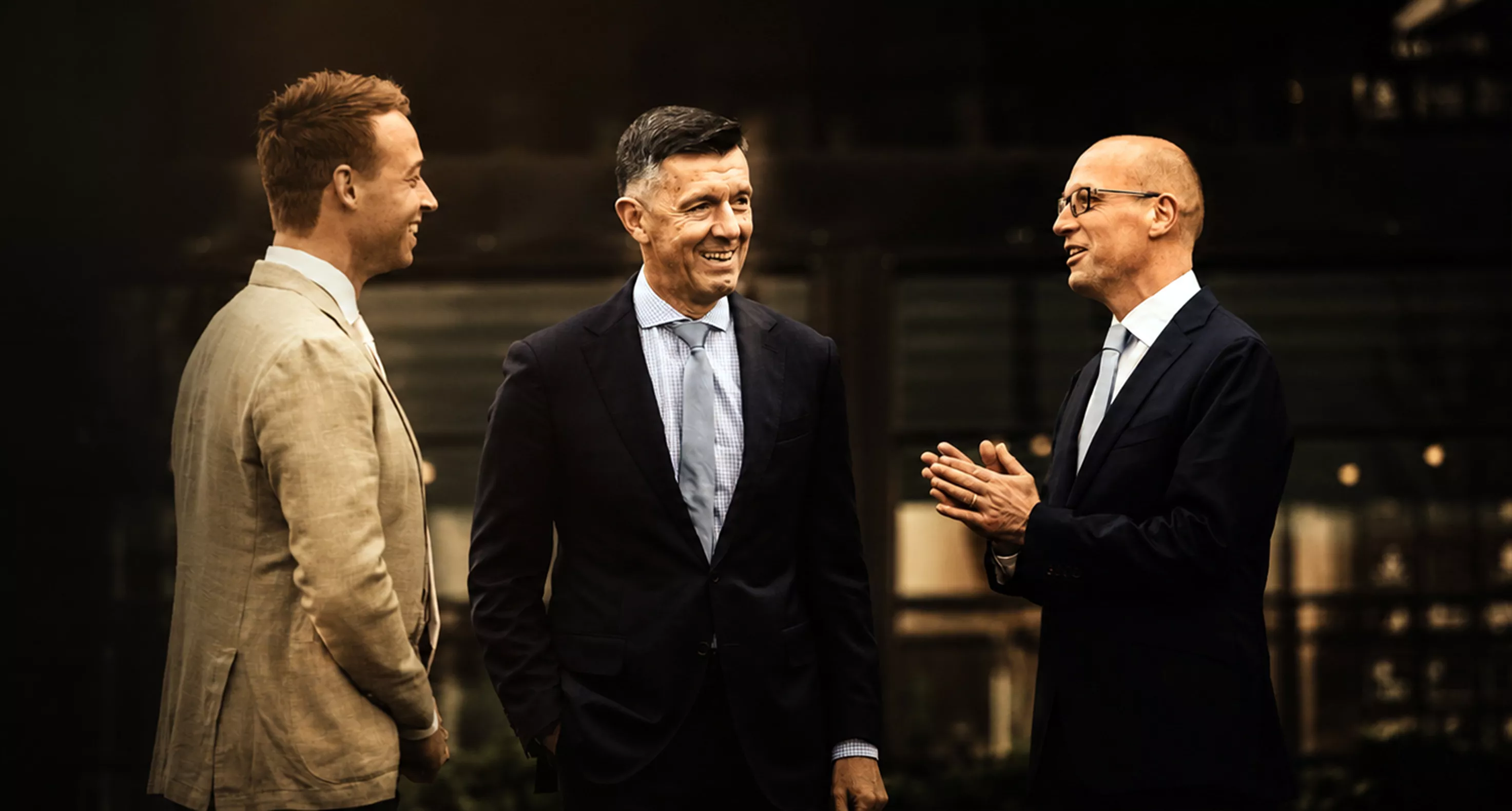Marktlink – Business-Gespräch zwischen Partnern