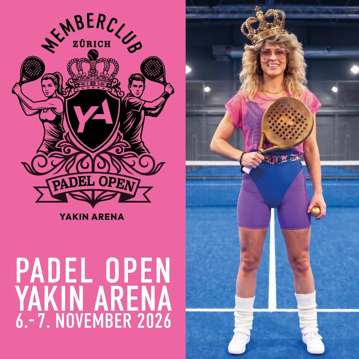 Padel Open Yakin Arena Poster